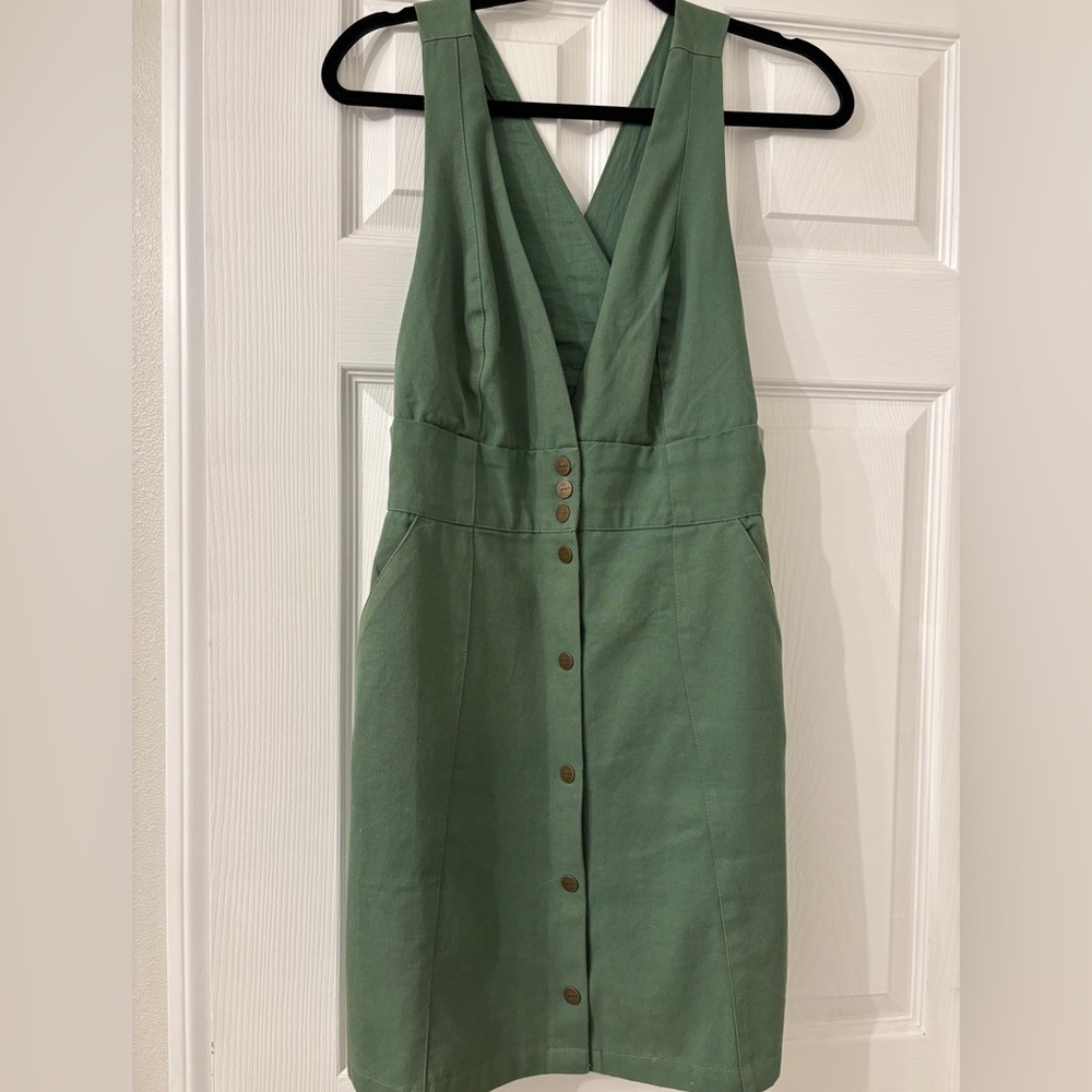 Like new RVCA button up dress